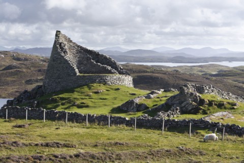 Dun Carloway, Isle of Lewis, Outer Hebrides, Scotland, 2009.