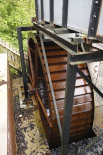 Stornoway Water Wheel, Stornoway, Isle of Lewis, Outer Hebrides, Scotland, 2009.