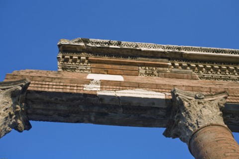 The forum at Pompeii, Italy. Creator: Samuel Magal.