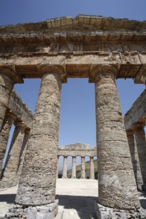 The Temple of Diana, Segesta, Sicily, Italy. Artist: Samuel Magal