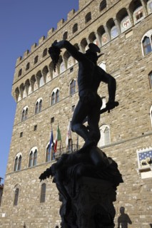 Statue of Perseus, Signoria Square, Florence, Italy. Artist: Samuel Magal