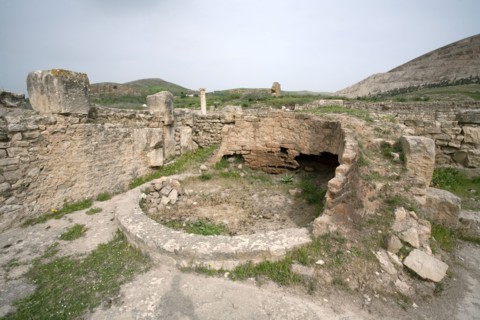 The House of the Hunting Scene, Bulla Regia, Tunisia. Artist: Samuel Magal