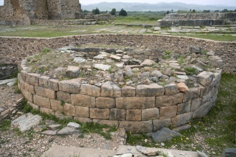 The forum at Chemtou, Tunisia. Artist: Samuel Magal