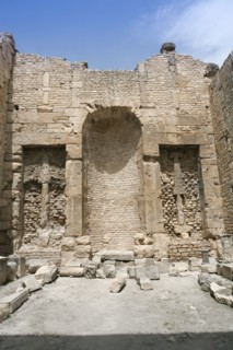The Capitolium at Dougga (Thugga), Tunisia. Artist: Samuel Magal