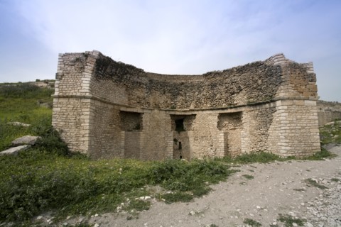 The Great Nymphaeum at Dougga (Thugga), Tunisia. Artist: Samuel Magal