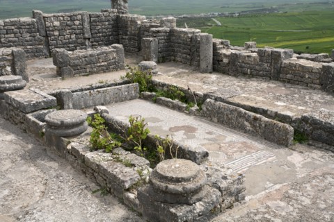 The House of 'Omnia tibi felicia', Dougga (Thugga), Tunisia. Artist: Samuel Magal