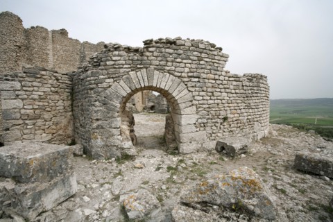 The Baths of Licinius at Dougga (Thugga), Tunisia. Artist: Samuel Magal