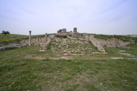 The Temple of Minerva, Dougga (Thugga), Tunisia. Artist: Samuel Magal