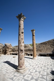 The Winter Baths at Thuburbo Majus, Tunisia. Artist: Samuel Magal
