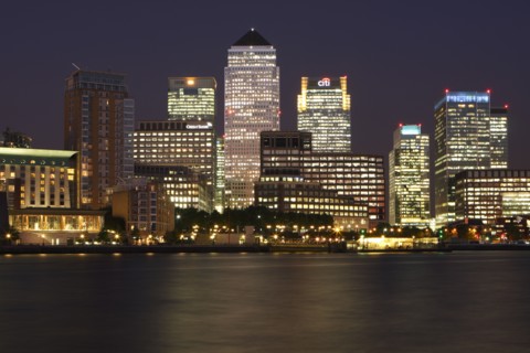 Canary Wharf, London, 2009.