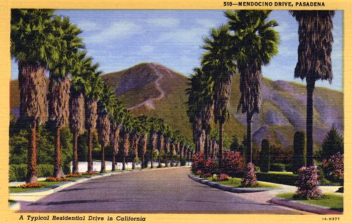 Mendocino Drive, Pasadena, California, USA, 1931. Artist: Unknown