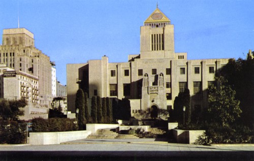 Public Library, Los Angeles, California, USA, 1953. Artist: Unknown