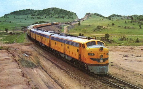The Union Pacific train 'City of Los Angeles', 1956. Artist: Unknown