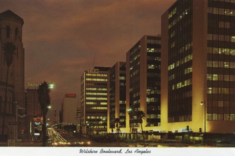 Wilshire Boulevard, Los Angeles, California, USA, 1970. Artist: Unknown