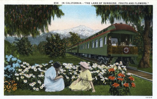 'In California, The Land of Sunshine, Fruits and Flowers', 1924. Artist: Unknown