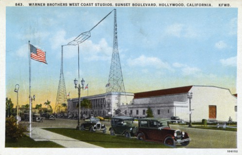 Warner Brothers West Coast Studios, Hollywood, Los Angeles, California, USA, 1925. Artist: Unknown
