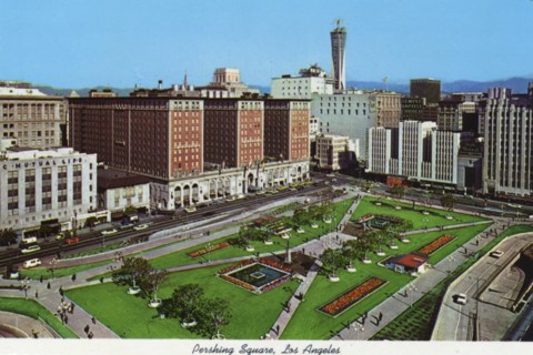 Pershing Square, Los Angeles, California, USA, 1970. Artist: Unknown