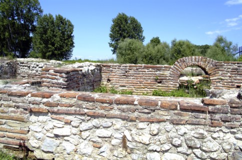 The Villa of Dionysus, Dion, Greece. Artist: Samuel Magal