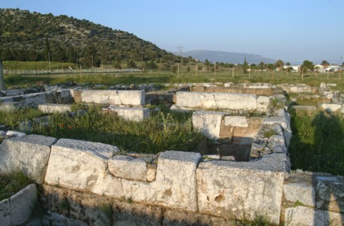 House S at Eretria, Greece. Artist: Samuel Magal