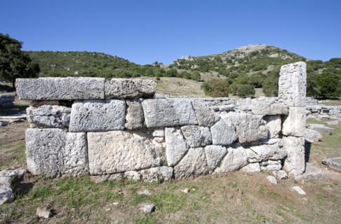 The walls of Kassope, Greece. Artist: Samuel Magal