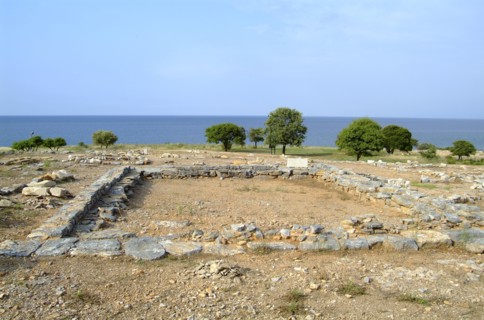 The Sanctuary of Apollo in Mesembria, Greece. Artist: Samuel Magal