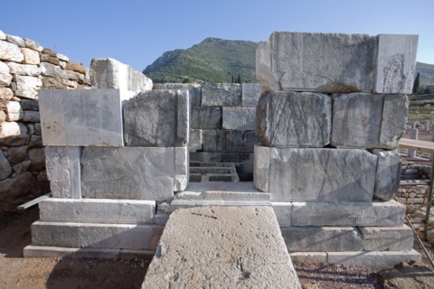 A heroon in Messene, Greece. Artist: Samuel Magal