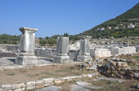 The East Propylon at Messene, Greece. Artist: Samuel Magal
