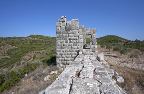 The walls of Messene, Greece. Artist: Samuel Magal