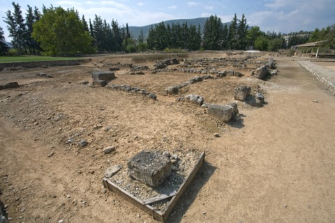 The House of the Hellanodikai, Nemea, Greece. Artist: Samuel Magal