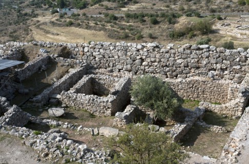 Ramp House, Mycenae, Greece.  Artist: Samuel Magal