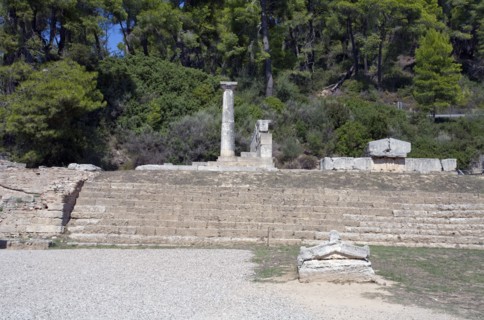Treasuries in Olympia, Greece. Artist: Samuel Magal