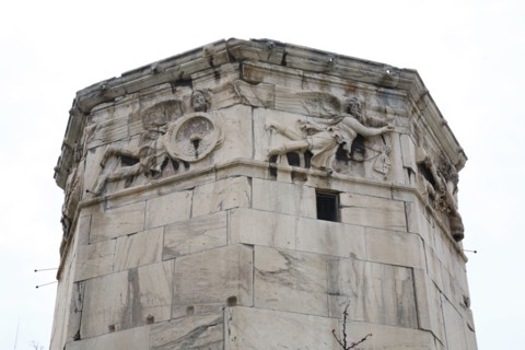 The Tower of the Winds, Roman Agora, Athens, Greece. Artist: Samuel Magal