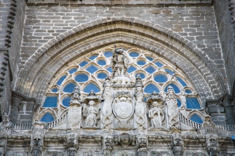 The 'Apostle's Gate', the Cathedral of Avila, Spain, 2007. Artist: Samuel Magal