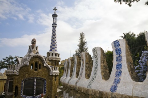 Park Guell, Barcelona, Spain, 2007. Artist: Samuel Magal