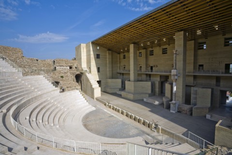 Roman theatre, Sagunto, Spain, 2007. Artist: Samuel Magal