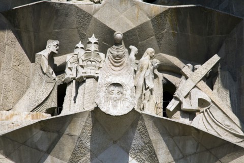 The Sagrada Familia Temple, Barcelona, Spain, 2007. Artist: Samuel Magal