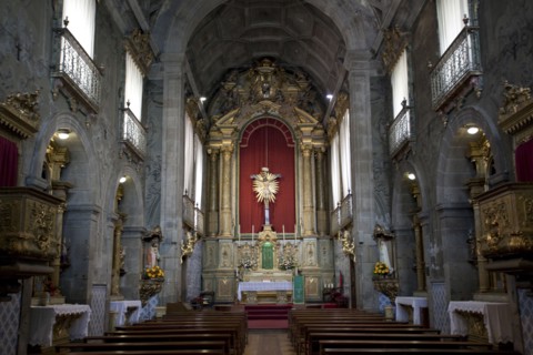 Church interior, Braga, Portugal, 2009.  Artist: Samuel Magal