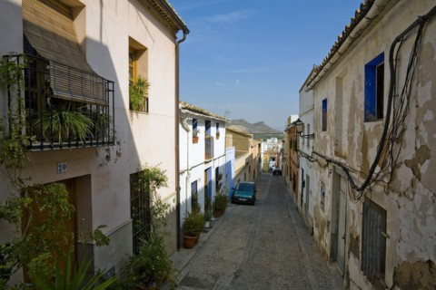 Old Jewish quarter, Sagunto, Spain, 2007. Artist: Samuel Magal