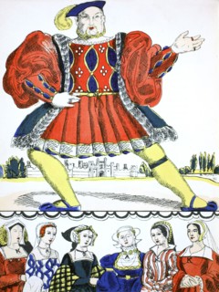 Henry VIII, King of England from 1509, (1932). Creator: Rosalind Thornycroft.