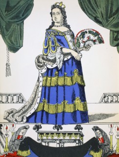 Anne, Queen of Great Britain and Ireland from 1702, (1932). Artist: Rosalind Thornycroft