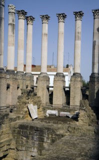 The Temple of Augustus, Cordoba, Spain, 2007. Artist: Samuel Magal