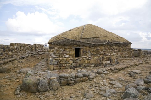 A Roman house in Numantia (Numancia), Spain, 2007. Artist: Samuel Magal