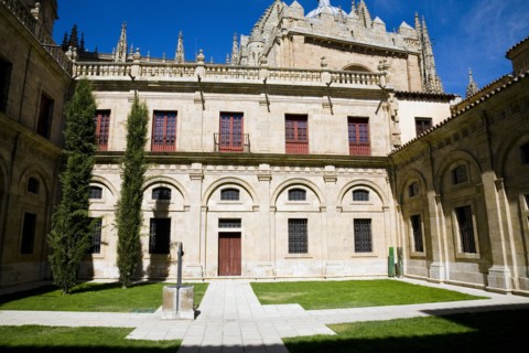 The courtyard of the Old Cathedral, Salamanca, Spain, 2007. Artist: Samuel Magal
