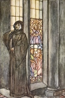 'She heard her own name called again and again', c1910.  Artist: Stephen Reid