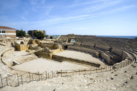 Roman amphitheatre, Tarragona, Catalonia, Spain, 2007. Artist: Samuel Magal