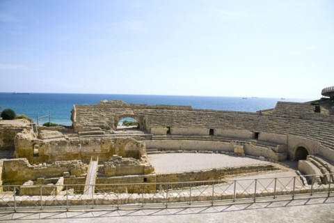 Roman amphitheatre, Tarragona, Catalonia, Spain, 2007. Artist: Samuel Magal