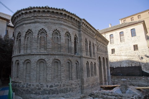 Mudejar apse added to the Mosque of Christ of the Light, Toledo, Spain, 2007.  Artist: Samuel Magal