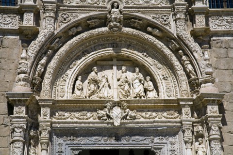 Archivolt, Holy Cross Museum (Museo Santa Cruz), Toledo, Spain, 2007. Artist: Samuel Magal