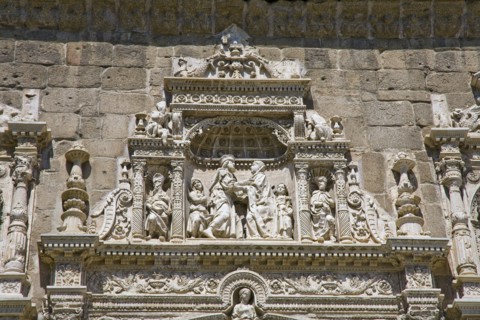 Architectural detail, Holy Cross Museum (Museo Santa Cruz), Toledo, Spain, 2007. Artist: Samuel Magal