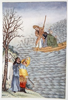 'The Demons of Blackwater River Carry Away the Master', 1922. Artist: Unknown
